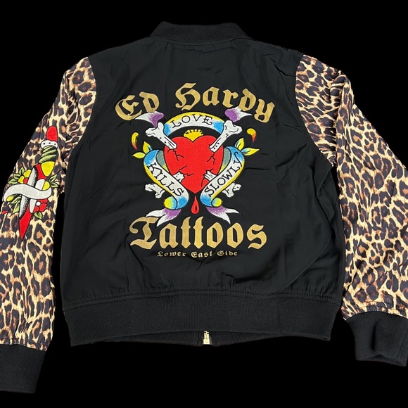 Ed Hardy Leopard Jacket - Picture 6 of 9
